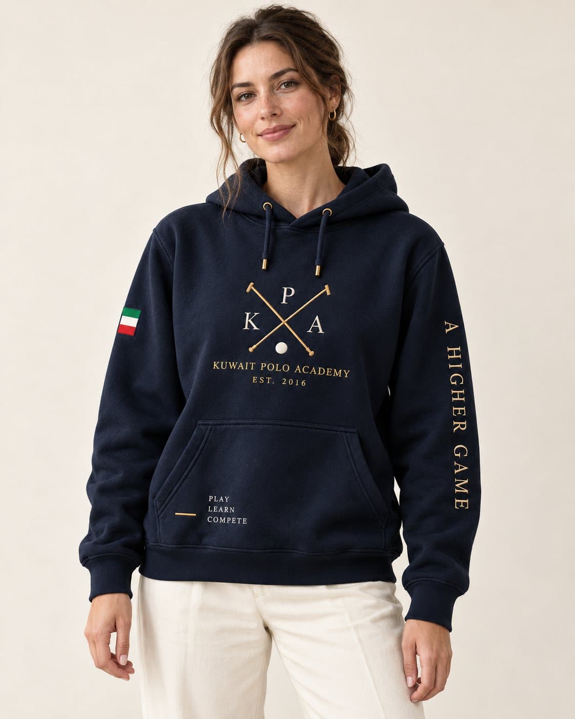 THE ACADEMY HOODIE, worn